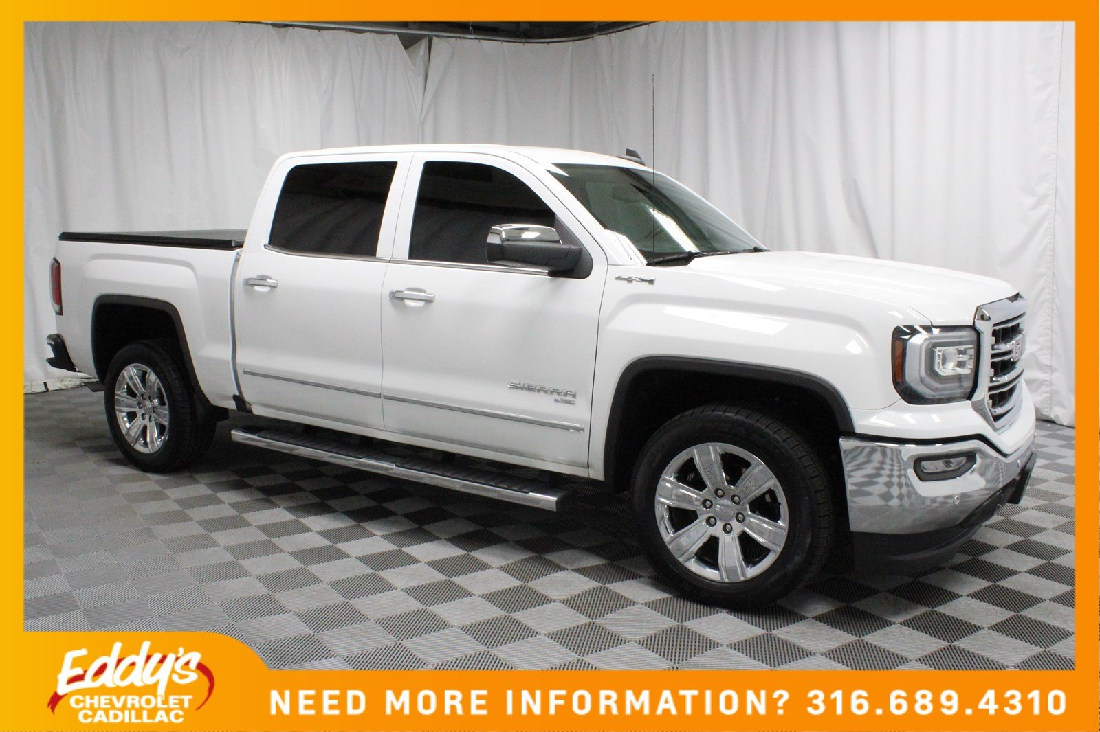 Pre Owned 2018 Gmc Sierra 1500 Crew Cab Slt 4x4 Truck In Wichita